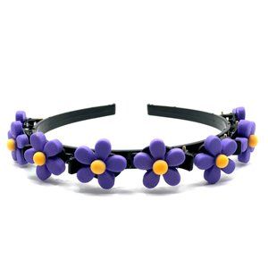 Flower Girls Fashion Sweet Princess Hairstyle Headband hair hoop with Clips